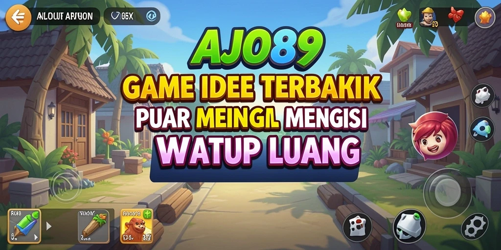 Tampilan gameplay AJO89 yang menarik dan penuh warna.