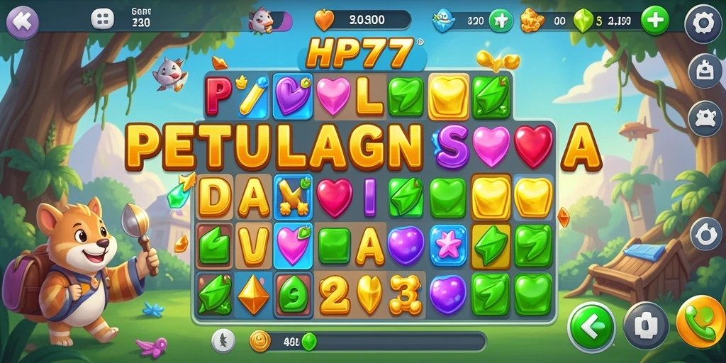 Gameplay seru dan menantang dalam HP777, nikmati kesenangan Match-3.